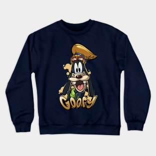 Goopy Dog Vintage Cartoon Crewneck Sweatshirt